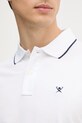 Hackett London polo bawełniane HM563425 biały