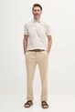 Hackett London polo in cotone HM563430 bianco SS25