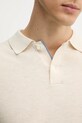 Bavlnené polo tričko Hackett London HM703337 béžová