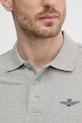 Aeronautica Militare polo PO1843P191 szary