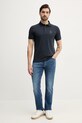 Aeronautica Militare polo de bumbac PO1868P347 bleumarin SS25