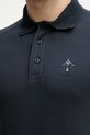 Aeronautica Militare polo de bumbac bleumarin PO1868P347