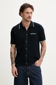 Бавовняна сорочка Guess Jeans темно-синій M5GR18.Z3HM1