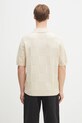 Clothing Carhartt WIP cotton polo shirt S/S Checker Polo I034535.2LPXX beige