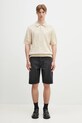 Carhartt WIP cotton polo shirt S/S Checker Polo I034535.2LPXX beige