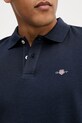 Gant polo de bumbac 2014025 bleumarin