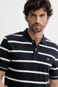 Gant polo de bumbac bleumarin 2014022