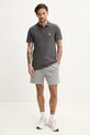 Abercrombie & Fitch tricou polo KI124.5182.130 gri SS25
