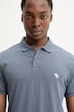 Πόλο Abercrombie & Fitch KI124.5182.200 γκρί SS25