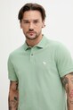 Abercrombie & Fitch tricou polo verde KI124.5182.320
