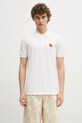 Kenzo polo bawełniane Pop bawełna biały FF55PO5424PU.02