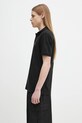 Kenzo cotton polo shirt Pop FF55PO5424PU.99J black SS25