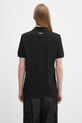 Odzież Kenzo polo bawełniane Pop FF55PO5424PU.99J czarny