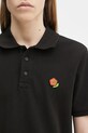 Kenzo cotton polo shirt Pop black FF55PO5424PU.99J