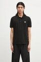Kenzo polo bawełniane Happy Tiger bawełna czarny FF55PO5434PU.99J