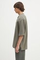 Бавовняне поло Martine Rose Padded 654JE02411L зелений SS25