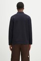 Abbigliamento Norse Projects maglione Ruben Double Face LS Polo N10.0214.7004 blu navy