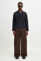 Norse Projects pulover Ruben Double Face LS Polo N10.0214.7004