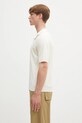 Plátěné polo tričko Norse Projects Leif Cotton Linen Polo N45.0502.0219 béžová SS25