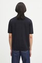 Îmbrăcăminte Norse Projects polo din in Leif Cotton Linen Polo N45.0502.7004 bleumarin