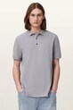 AllSaints polo bawełniane REFORM 2-pack M076PB szary SS25