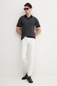 United Colors of Benetton polo de bumbac 1094K301J bleumarin SS25