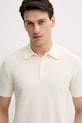 United Colors of Benetton polo de bumbac bej 1198U301H