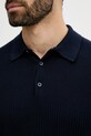 Bavlnené polo tričko United Colors of Benetton 1198U301H tmavomodrá