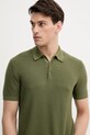 United Colors of Benetton polo bawełniane zielony 1198U301H