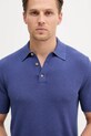 Поло United Colors of Benetton фиолетовой 14HAU301K