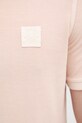 Bavlněné polo tričko United Colors of Benetton 3089U302D oranžová