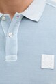 Bavlněné polo tričko United Colors of Benetton modrá 3089U302D