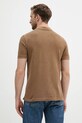 Odzież United Colors of Benetton polo bawełniane 3089U302D brązowy