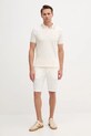 Polo tričko United Colors of Benetton 3F9HU302E béžová SS25