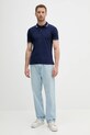 Polo tričko United Colors of Benetton 3F9HU302E tmavomodrá SS25