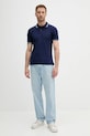 Πόλο United Colors of Benetton 3F9HU302E σκούρο μπλε SS25