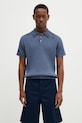 Bavlnené polo tričko Paul Smith jednofarebný modrá M1R.267Z.P02679