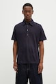 Льняне поло Paul Smith regular темно-синій M1R.446Z.P01764