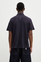 Odjeća Lanena polo majica Paul Smith M1R.446Z.P01764 mornarsko plava