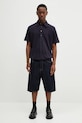 Льняне поло Paul Smith M1R.446Z.P01764 темно-синій