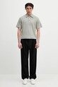 Льняное поло Paul Smith M1R.446Z.P01764 серый