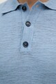 Sisley tricou polo din in 105GS300L albastru