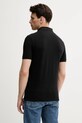 Îmbrăcăminte Sisley polo de bumbac 3089S300T negru