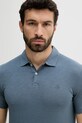 Одежда Хлопковое поло Marc O'Polo 536217653018 голубой