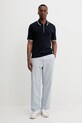 Abercrombie & Fitch polo KI120.5086.200 granatowy SS25