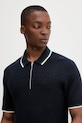 Polo tričko Abercrombie & Fitch tmavomodrá KI120.5086.200