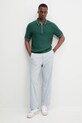 Abercrombie & Fitch polo KI120.5086.300 zielony SS25