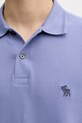 Abercrombie & Fitch polo fioletowy KI124.5230.200