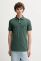 Abercrombie & Fitch polo z elastanem zielony KI124.5231.300