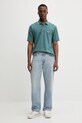 Hollister Co. tricou polo KI324.5199.230 verde SS25